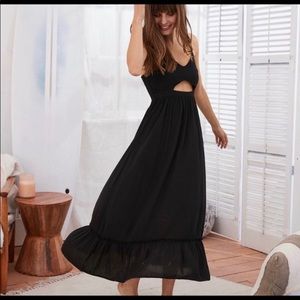 Aerie Cut Out Maxi Dress